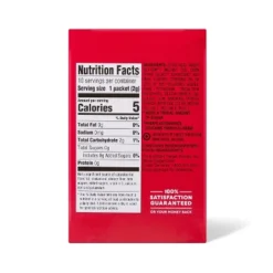 Peach Tea Sugar-Free Drink Mix - 10ct - Market Pantry™