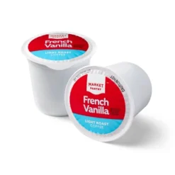 French Vanilla Light Roast Coffee - Single Serve Pods - 12ct - Market Pantry™