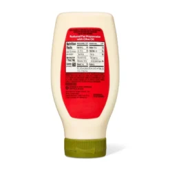 Squeeze Reduced Fat Mayonnaise With Olive Oil - 20oz - Market Pantry™