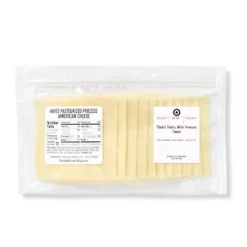 Pasteurized Process White American Cheese - Price Per Lb - 0.4-0.7lbs - Market Pantry™ -Market Pantry GUEST 5333bffa 2a47 4de6 ac51 fafff97e41e6