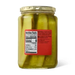 Kosher Dill Pickle Spears - 24oz - Market Pantry™