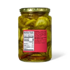 Kosher Dill Hot & Spicy Chips - 24 Fl Oz - Market Pantryâ„¢