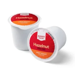 Hazelnut Light Roast Coffee - Single Serve Pods - 12ct - Market Pantry™