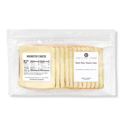 Muenster Cheese - Price Per Lb - 0.4-0.7lbs - Market Pantry™ 5 Muenster Cheese - Price Per Lb - 0.4-0.7lbs - Market Pantry™ - Image 3