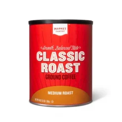 Classic Roast Medium Roast Ground Coffee - Market Pantry™ -Market Pantry GUEST 994df497 1d01 4d70 8e0b 3ca92d4b5b7b