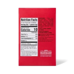 Lemonade Sugar-Free Drink Mix - 10ct - Market Pantryâ„¢