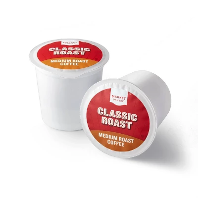 Premium Roast Medium Roast Coffee - Single Serve Pods - 12ct - Market Pantry™ 3 Premium Roast Medium Roast Coffee - Single Serve Pods - 12ct - Market Pantry™
