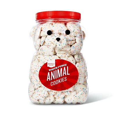 White Fudge Animal Cookies - 44oz - Market Pantry™ 4 White Fudge Animal Cookies - 44oz - Market Pantry™ - Image 2