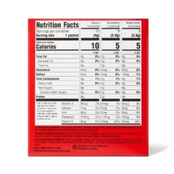 Lemonade Variety Sugar-Free Drink Mix - 30ct - Market Pantryâ„¢