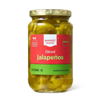 Mild Sliced Jalapenos - 12 Fl Oz - Market Pantry™ 5 Mild Sliced Jalapenos - 12 Fl Oz - Market Pantry™ - Image 3