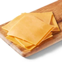 Pasteurized Process Yellow American Cheese - Price Per Lb - 0.4-0.7lbs - Market Pantryâ„¢
