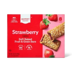 Strawberry Cereal Bars - 8ct/10.4oz - Market Pantry™ -Market Pantry GUEST f58ed7da 63ef 42b6 ab4a a5c51fa86d40