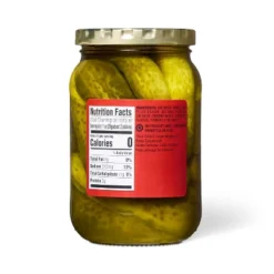 Kosher Dill Snack Pickles - 16 Fl Oz - Market Pantry™