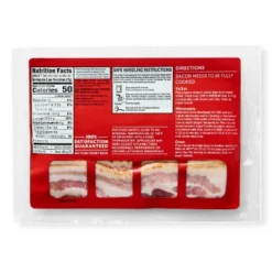 Hardwood Smoked Center Cut Bacon - 12oz - Market Pantry™